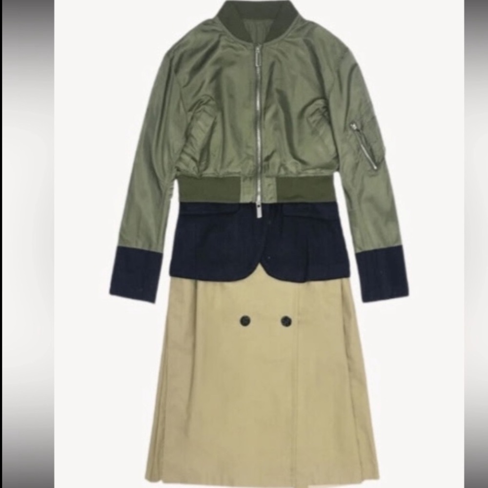 Stylish Olive Green and Navy Kelly and Obi New York size S - Picture 5 of 7